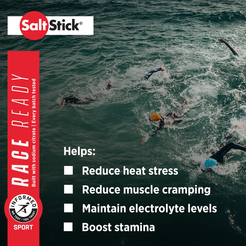 SaltStick Electrolytes with Caffeine - Salt Pills and Electrolytes for Running, Hydration, Leg Cramps Relief, Sports Recovery, Hiking Essentials - Salt, Magnesium, Potassium, Vitamin D3 - 100 Count - BeesActive Australia