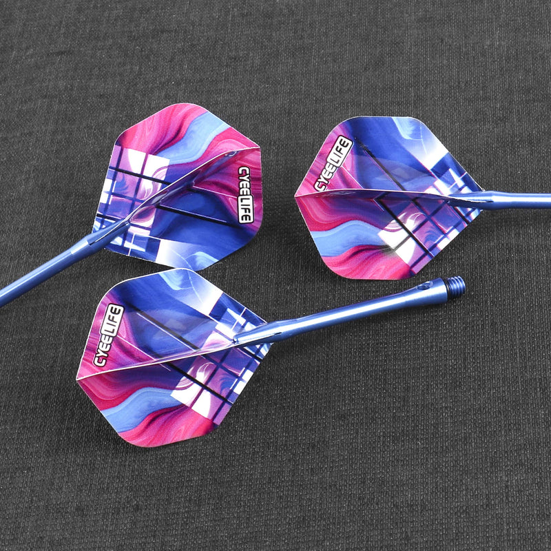 CyeeLife-PET Dart Flights 48pcs(16Designs) Standard,Accessories kit Wings - BeesActive Australia