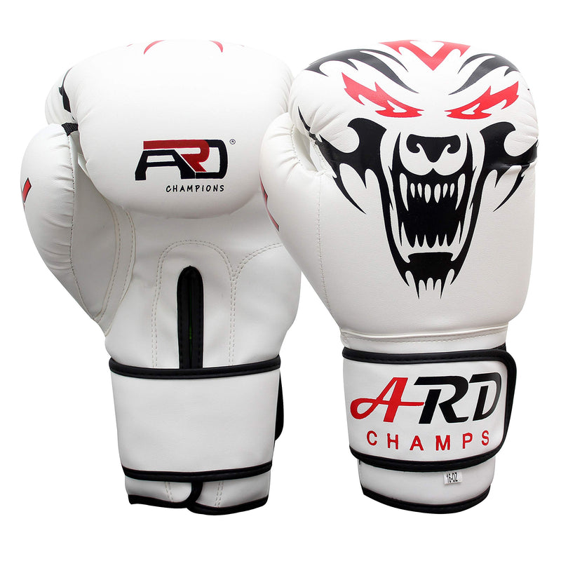 [AUSTRALIA] - ARD Boxing Gloves Art Leather Punch Training Sparring Kickboxing MMA Fighting 12.0 ounces 