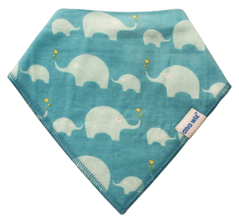 Premium Baby Bandana Bibs, 100% Organic Cotton, Set of 5 Unique Designs (Boys Set) Boys Set - BeesActive Australia