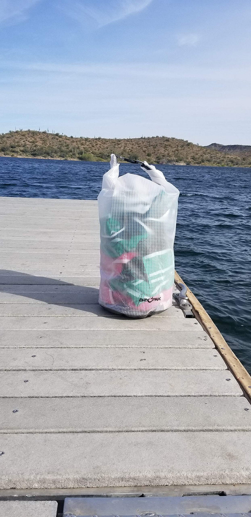 [AUSTRALIA] - DRY PAK Roll Top Dry Gear Bag, 12.5" x 28", Clear 