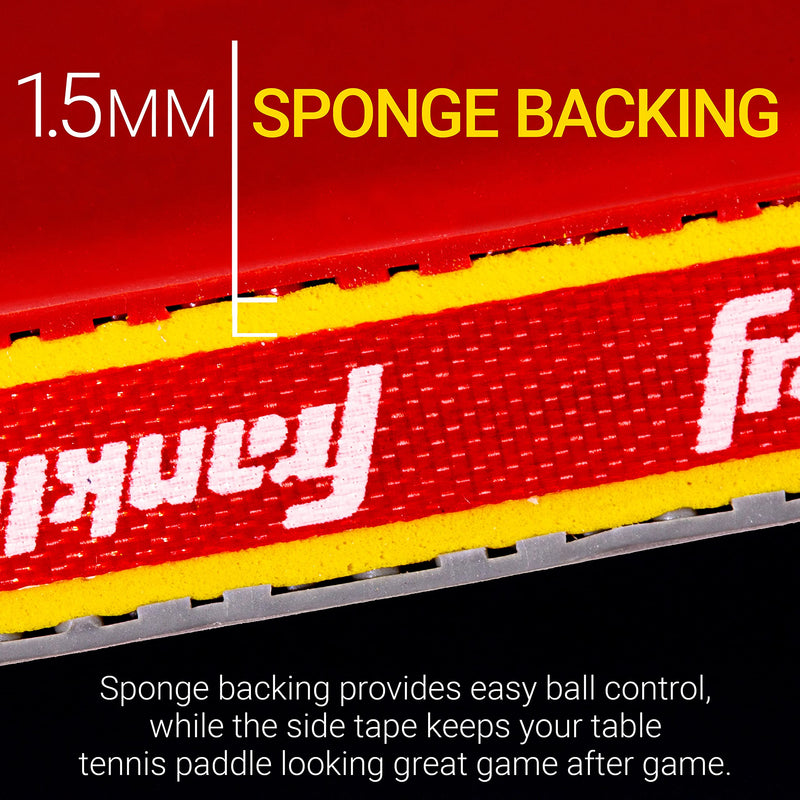 Franklin Sports Table Tennis Paddles - Rubber Paddle - Indoor Ping Pong Paddle PERFORMANCE - BeesActive Australia