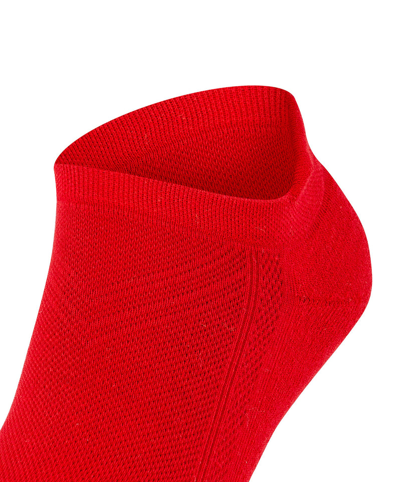 FALKE Unisex-Adult Cool Kick Sneaker Socks, Low Cut Ankle Sock, Casual or Dress, Moisture Wicking, More Colors 1 Pair 10.5-11.5 Red (Fire 8150) - BeesActive Australia