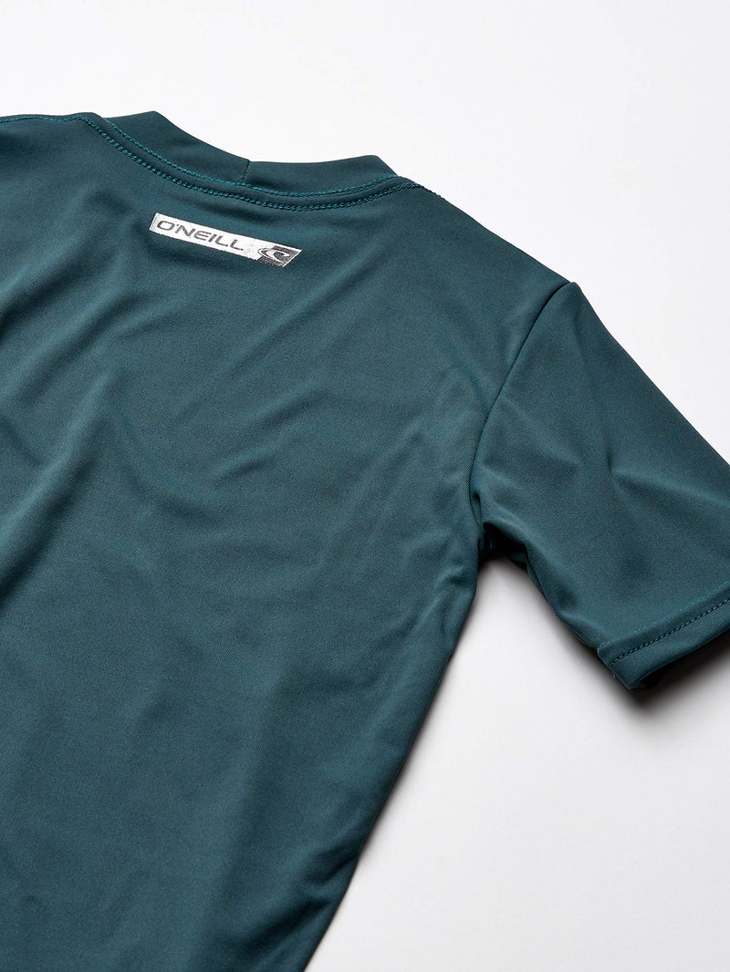[AUSTRALIA] - O'Neill Wetsuits Kids' O'neill Youth Premium Skins UPF 50+ Short Sleeve Sun Shirt 12 Teal 