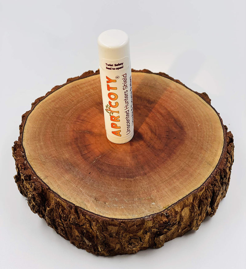 Apricoty"Unscented Hunters Shield" Ucuuba & Tucuma Butter, Lip Balm Protection - BeesActive Australia