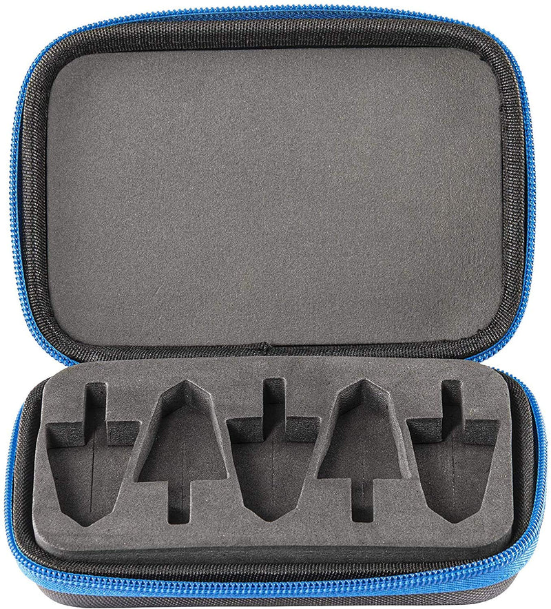 Muzzy Broadheads and Accessory Case, Grey/Blue (601) - BeesActive Australia