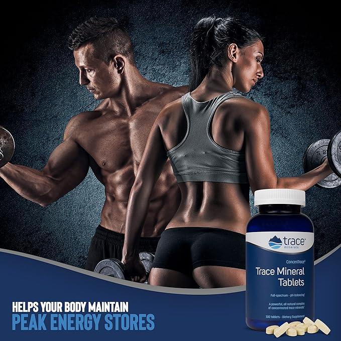 Directly shipped from overseas Trace Minerals Research - Trace Mineral, 300 tablets - BeesActive Australia