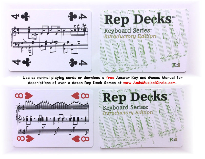 Rep Decks - Keyboard Series: Introductory Edition - BeesActive Australia