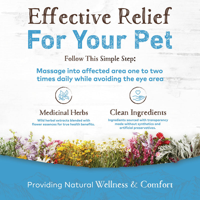 Earth Animal Herbal Balm, Skin and Paw Soother for Dogs and Cats, 2 Ounce - Cat & Dog Itch Relief - BeesActive Australia