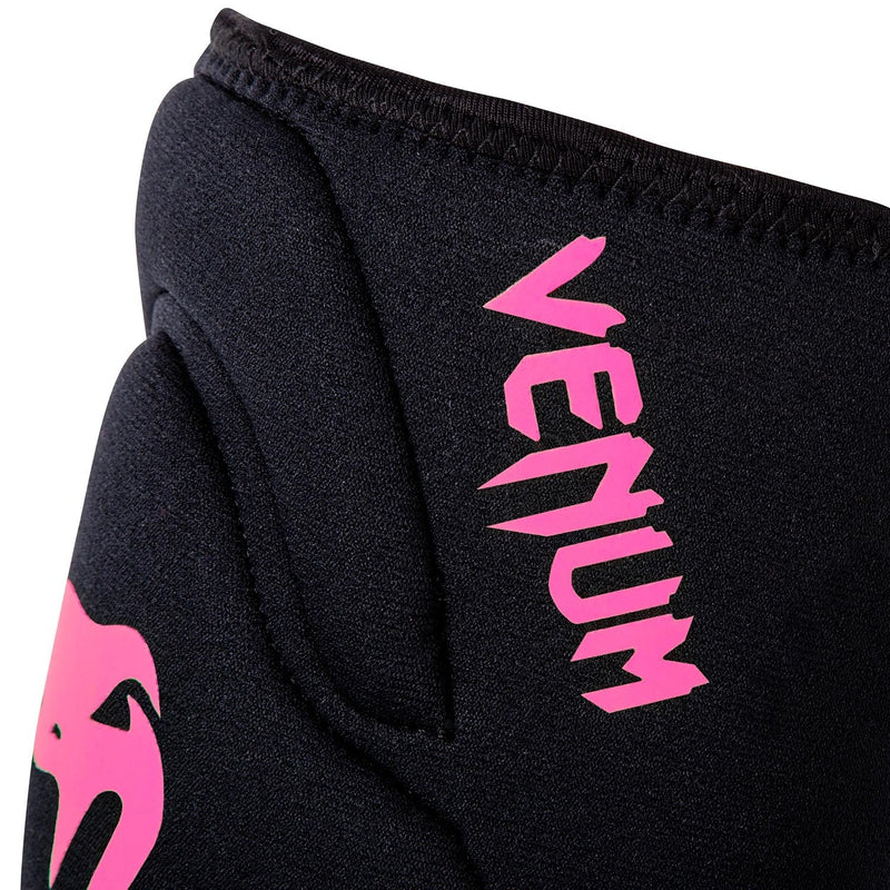 Venum Kontact Gel Knee Pad, Black/Neo Pink, Medium - BeesActive Australia