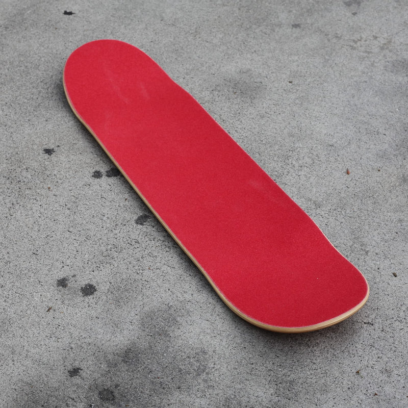 Turbo 9 x 33 Inch Skateboard Grip Tape Sheet Red - BeesActive Australia