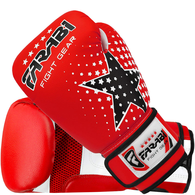 [AUSTRALIA] - FARABI Kids Boxing Gloves Junior Boxing Gloves Junior MMA Muay Thai Kickboxing and Punching Bag Mitts 6Oz 