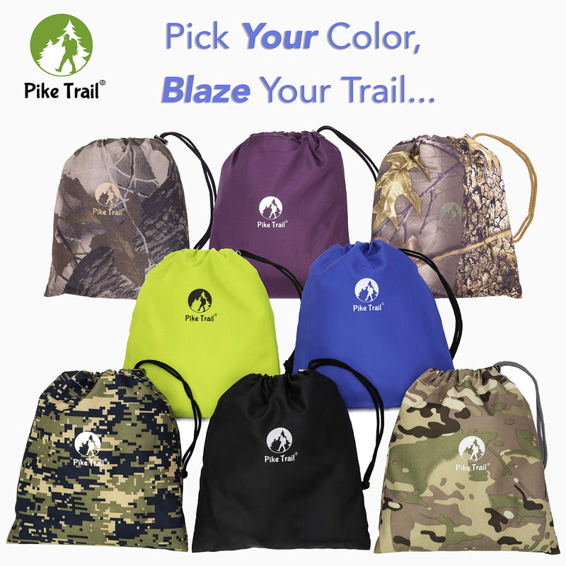 Pike Trail Leg Gaiters – Waterproof and Adjustable Snow Boot Gaiters for Hiking, Walking, Hunting, Mountain Climbing and Snowshoeing Black - BeesActive Australia