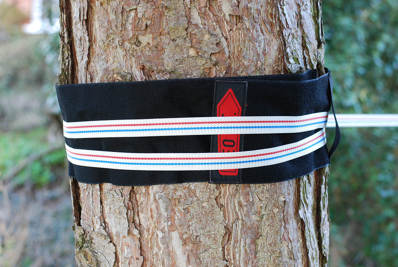 KEO ST. Slackline Tree Protectors – Set of 2 – 5 Ft Long – Perfect for Slacklines, Hammocks, Ninjalines, Ziplines, – Complete with Drawstring Bag. Strong Hook and Loop Fastening, Built-In Guide Loops. - BeesActive Australia