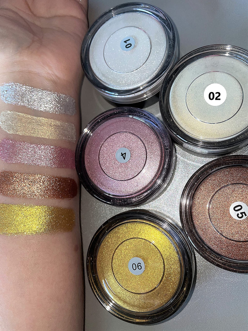 Mynena Loose Powder Highlighter Shimmer for Face Makeup and Body Color 6 - BeesActive Australia