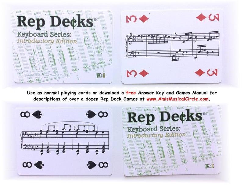 Rep Decks - Keyboard Series: Introductory Edition - BeesActive Australia
