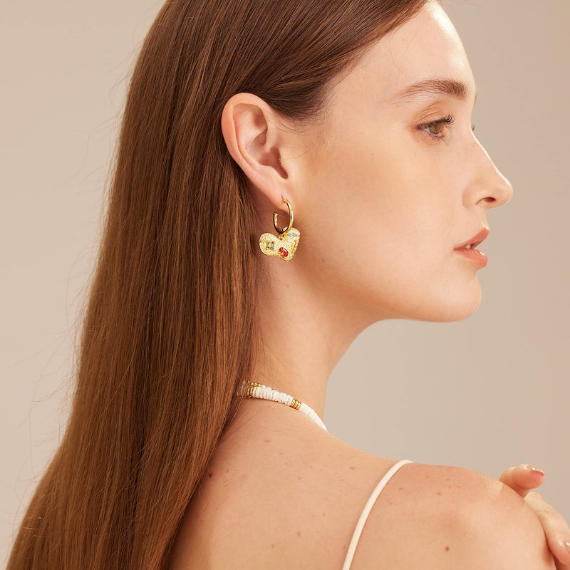 C.Paravano Hoop Earrings for Women | 925 Sterling Silver or 18K Gold Plated Hoop Earrings | Huggie Earrings for Women | Lightweight Hoops | Hypoallergenic Earring for Women EARRING_BB - BeesActive Australia