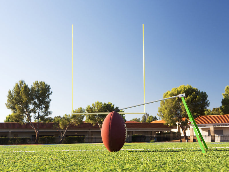 [AUSTRALIA] - Kickoff! Football Holder --- Football Place Holder Kicking Tee -- Use with Foot ball Field Goal Post or Football Kicking Net (Green and Silver) 