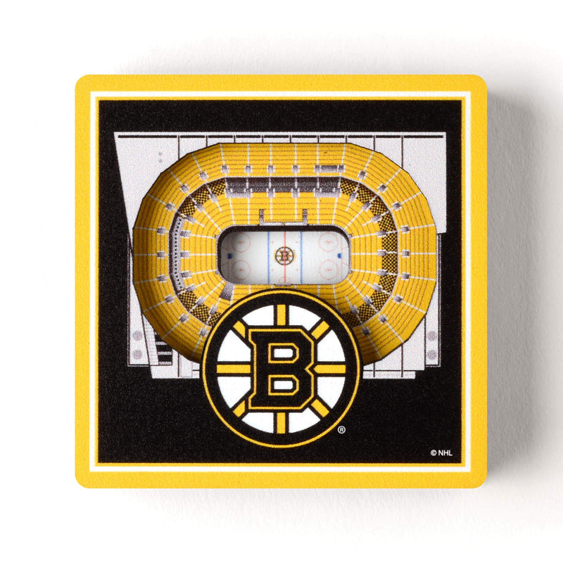 YouTheFan NHL 3D StadiumView Magnet Boston Bruins - TD Garden - BeesActive Australia