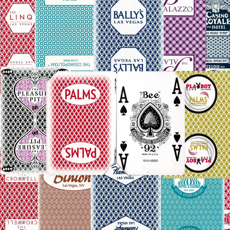 Cyber-Deals Authentic Las Vegas Casino Playing Cards and Nevada Casino Craps Dice, Randomly Bundled in Black Velvet Storage Pouch 3pc Bundle: 1pr Dice, 1 Deck, 1 Pouch - BeesActive Australia