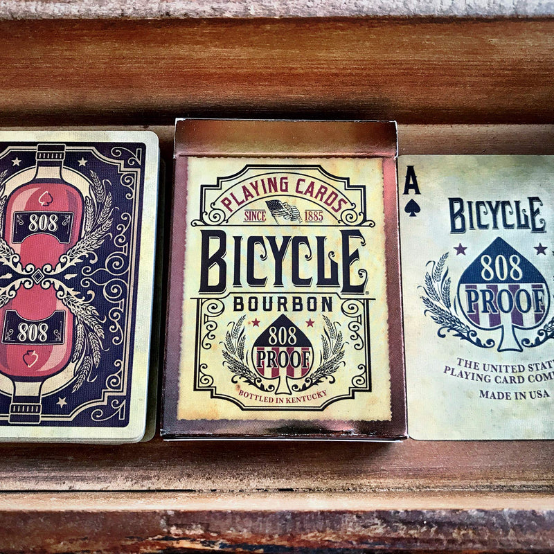 Bicycle Bourbon Playing Cards Brown' - BeesActive Australia