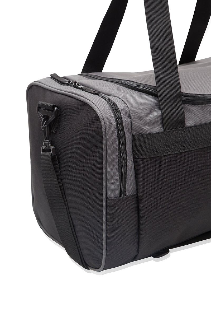 Jetstream Heavy Duty Multi Pocket Large Sports Gym Equipment Travel Duffel Bag with 2 Pockets (20 Inch, Grey) 20IN Classic 20" Grey - BeesActive Australia