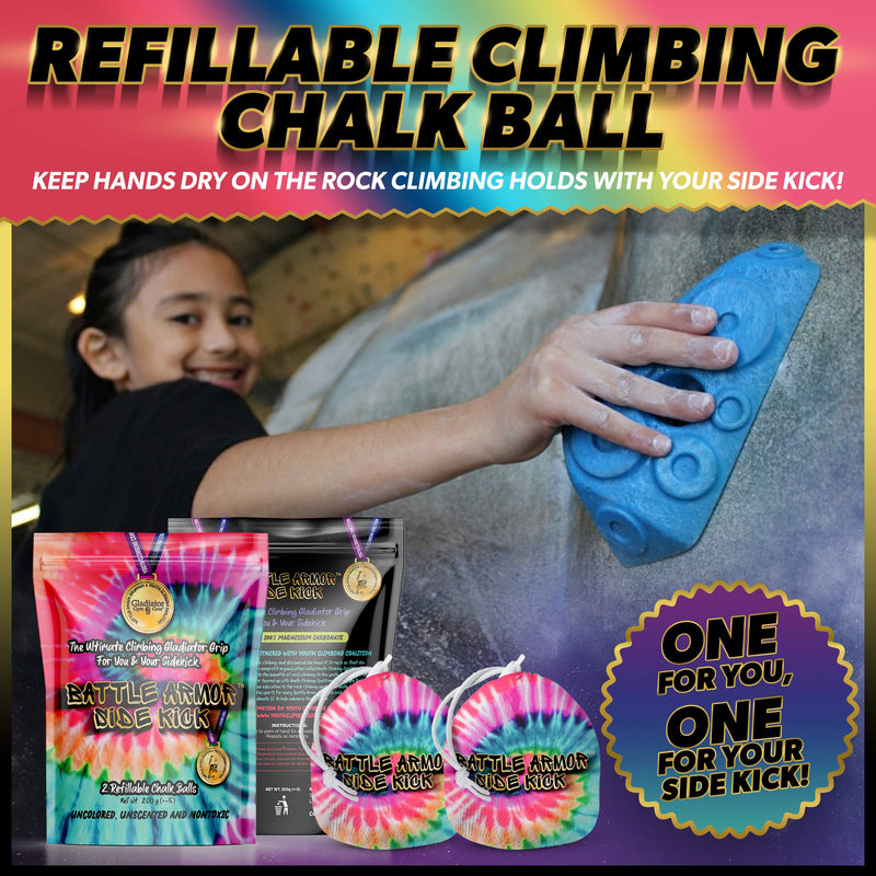 2 Chalk Balls For Outdoor Indoor Rock Climbing Chalk Bag. Refillable Chalk Ball For Chalk Bag For Rock Climbing, Gymnastics Chalk, Weightlifting Chalk. Workout Chalk Ball. Workout Chalk For Hands. - BeesActive Australia