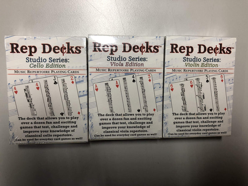 Rep Decks - Studio Series: Violin Edition - BeesActive Australia
