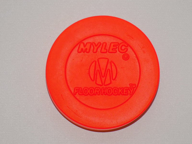[AUSTRALIA] - Mylec Floor Hockey Puck, Orange (Pack of 6) 