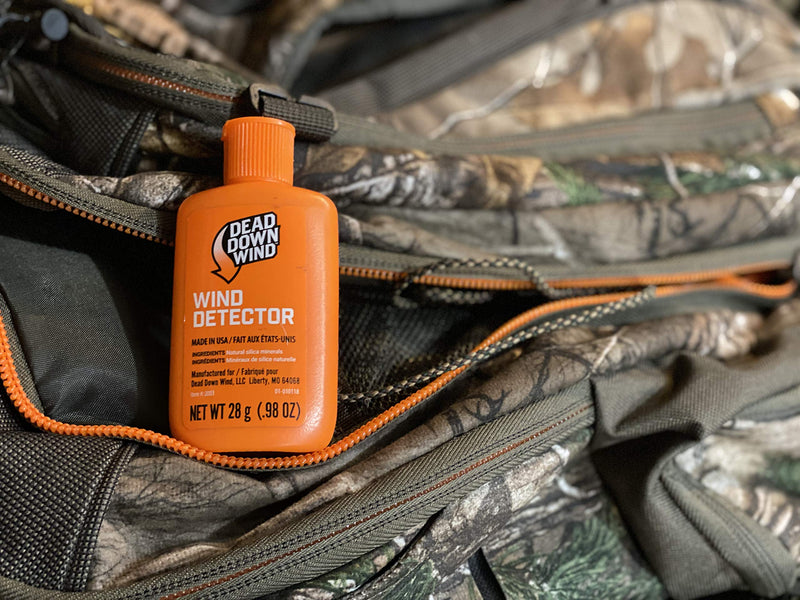 Dead Down Wind Hunting Wind Detector | Odorless Wind Direction Indicator, Longer Range Visibility, Detects Subtle Breezes, No Clumping, Mess Free Formula | Secure Squeeze Bottle | .98 Oz Orange One Size - BeesActive Australia