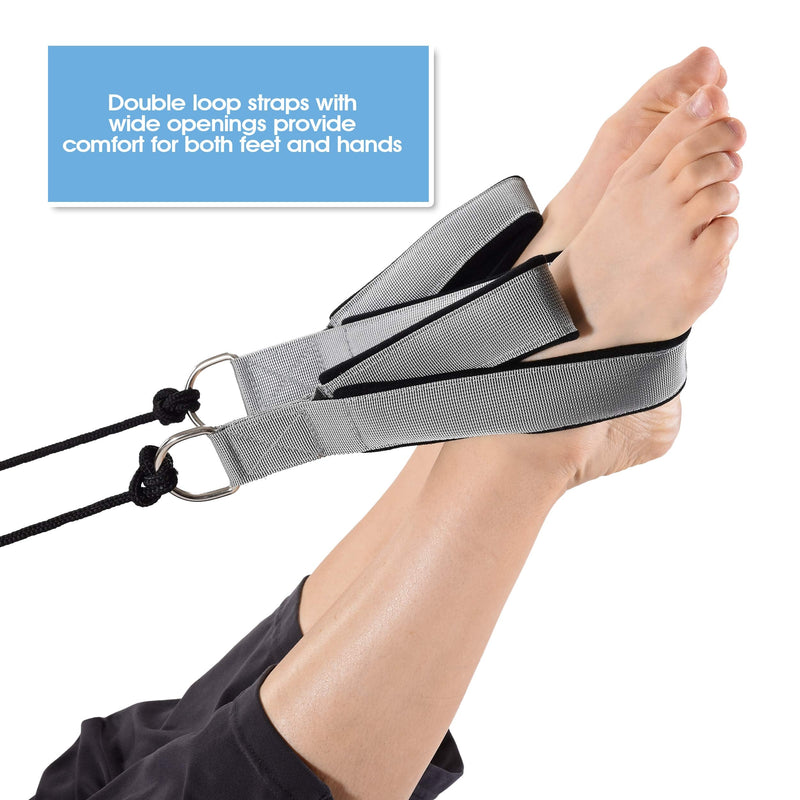 AeroPilates Double Loop Straps (Pair) and Bag | Compatible with Any Reformer - BeesActive Australia