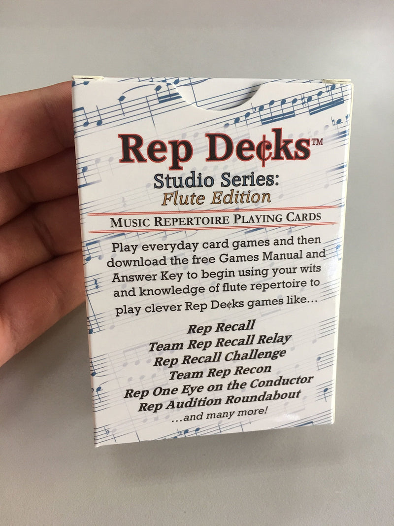 Rep Decks - Studio Series: Flute Edition - BeesActive Australia