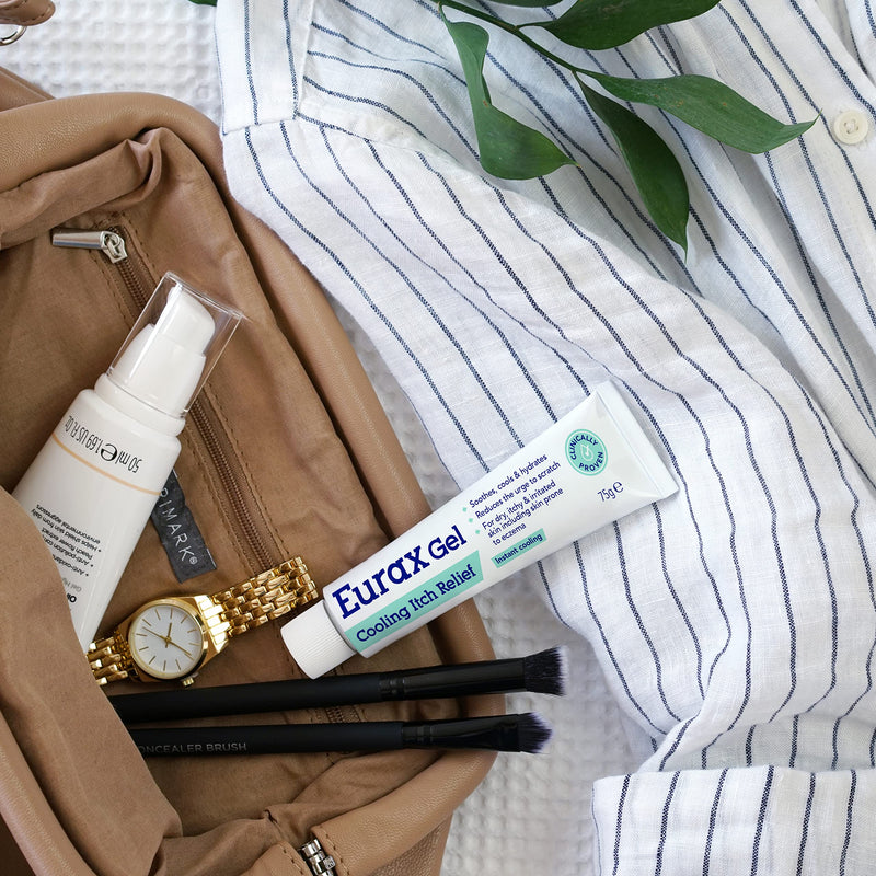 Eurax Cooling Itch Relief Gel 75 g, Proven to Soothe, Hydrate & Instantly Cool Dry, Itchy & Irritated Skin - BeesActive Australia