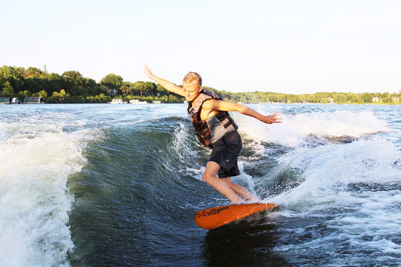 Tidal Wake TAG-IT Snub Nose Surf & Wake Board Sock Bag with Built-in Name Tag 58", Tag Your Bag - Personalize with Your Name! Blue - BeesActive Australia