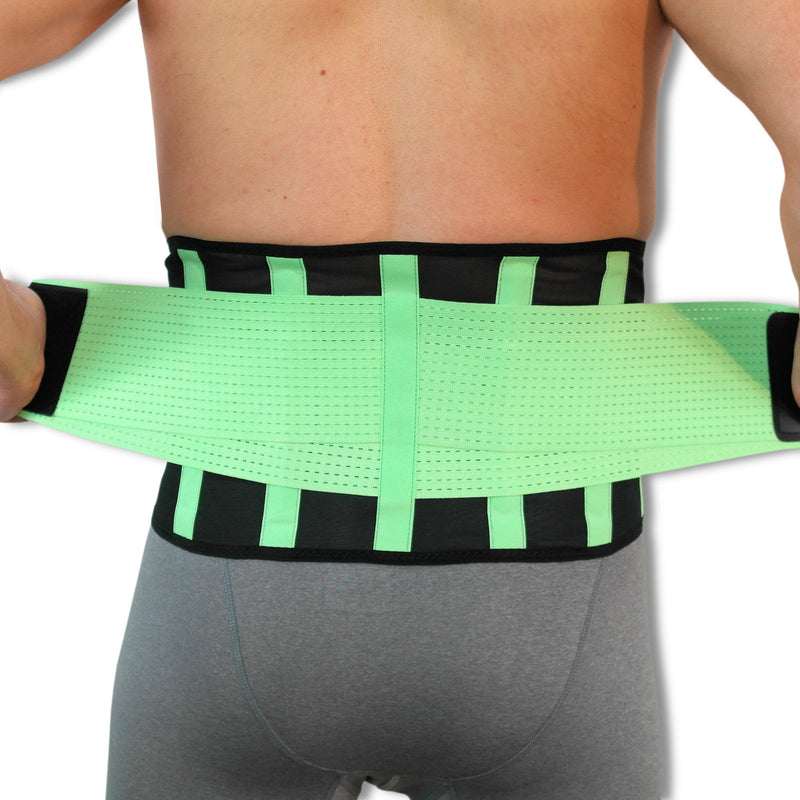NeoPhysio Advanced Breathable Lower Back Support Belt, Great for Active People - Medium Medium = 27" to 32" - BeesActive Australia