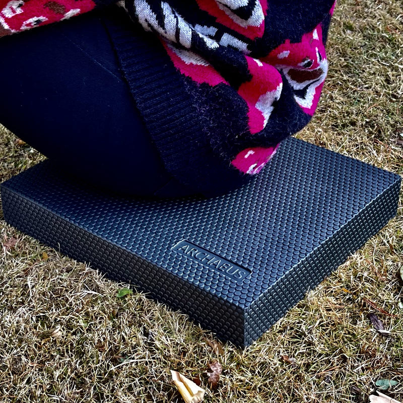 ARCHAEUS Balance Pad,Foam Pad,Foam Balance Pad,Physical Therapy,Knee and Ankle Exercise,Balance Pads for Physical Therapy 15.5"x12.5"x2.5" Black - BeesActive Australia