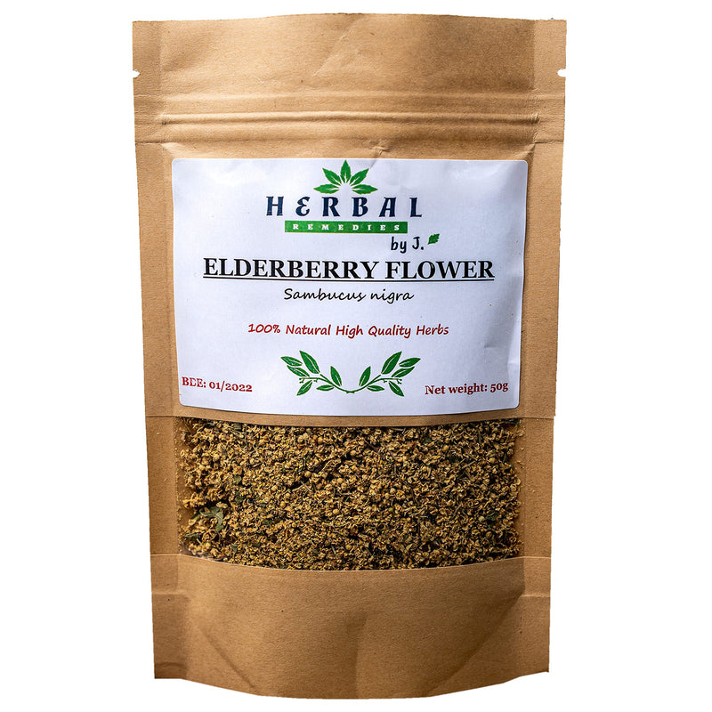 Elder Flower Tea Elderberry / Dried Loose Flower / Immune Booster Sambucus Nigra - Herbal Remedies by J. - Czarny Bez kwiat - BeesActive Australia