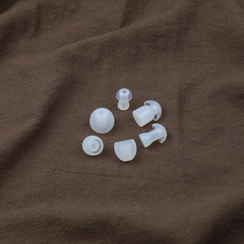 35pcs Mushroom Hearing Aid Domes Silicone Universal Domes for Hearing Aids Earbud Replacements and BTE Hearing Sound Amplifiers - BeesActive Australia