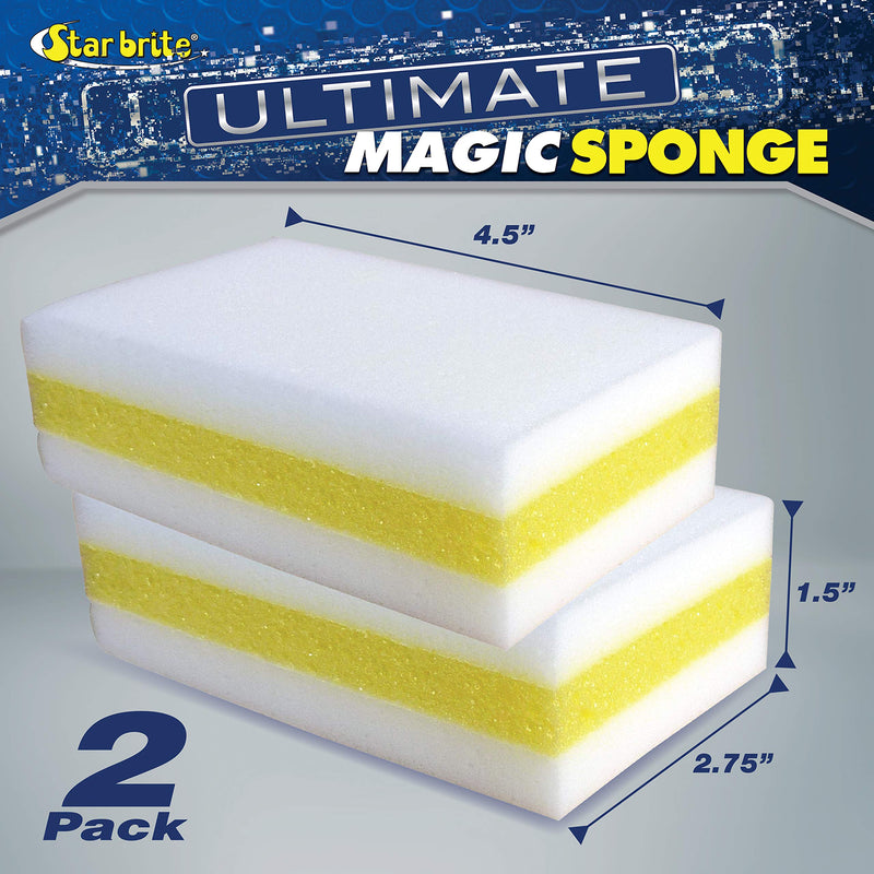 [AUSTRALIA] - Star brite Ultimate Magic Sponge Boat Scuff Erasers 2-pack 