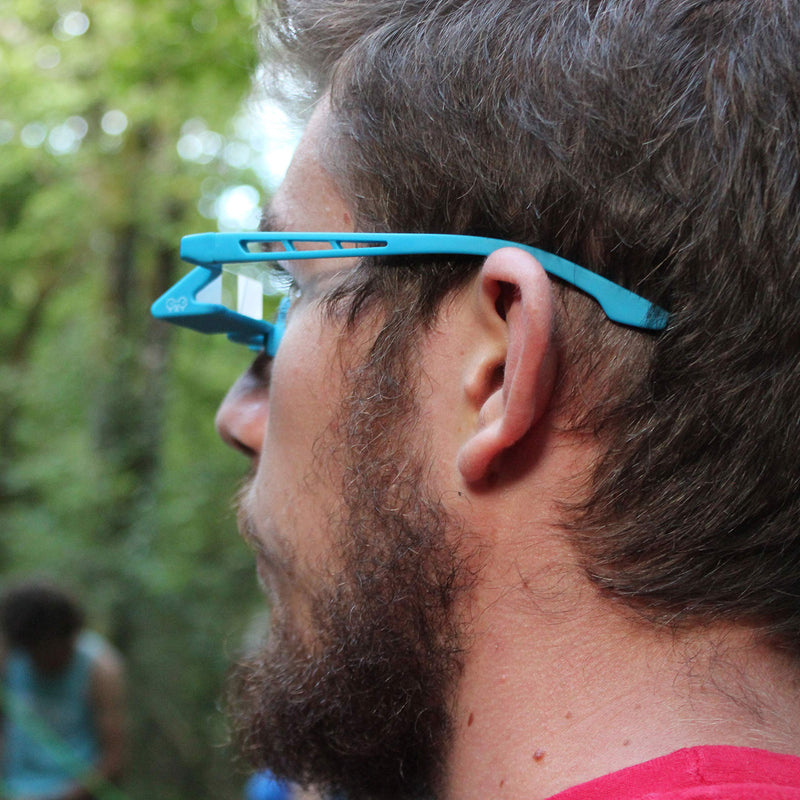 YY Vertical Belay Glasses Plasfun Evo Blue - BeesActive Australia