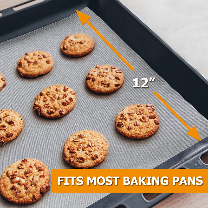 MMmat Silicone Baking Mat Roll - Best German Silicone - Non-slip Silicone Pastry Mat, Non-Stick Reusable Air Fryer Linner, Counter Mat, Oven Liner, Freeze Dryer Mat - 12IN x 8FT White - BeesActive Australia