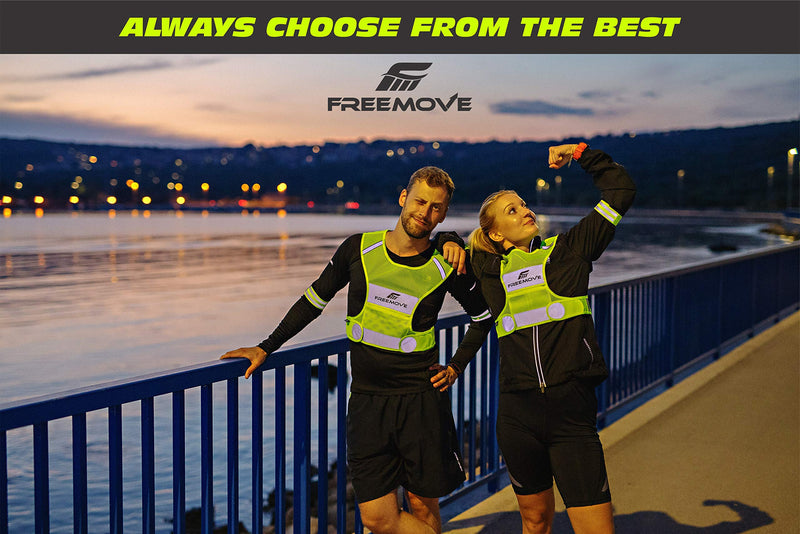 Reflective Vest Running Gear - Be Visible Stay Safe - Ultralight & Comfy - Large Pocket with Adjustable Waist - Safety Vest in 6 Sizes for Running, Cycling, Walking - Included 2 Reflective Bands & Bag Small Yellow - Vest Set - BeesActive Australia