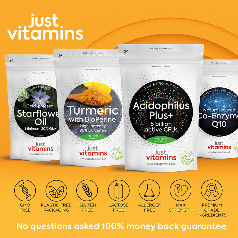 Acidophilus Plus+ Pre & Probiotic Bio Cultures Complex 90 Vegan Capsules, 5 Billion Non Dairy CFU, Multi Strain High Strength Lactobacillus Acidophilus Probiotic Supplement for Men & Women, UK Made - BeesActive Australia