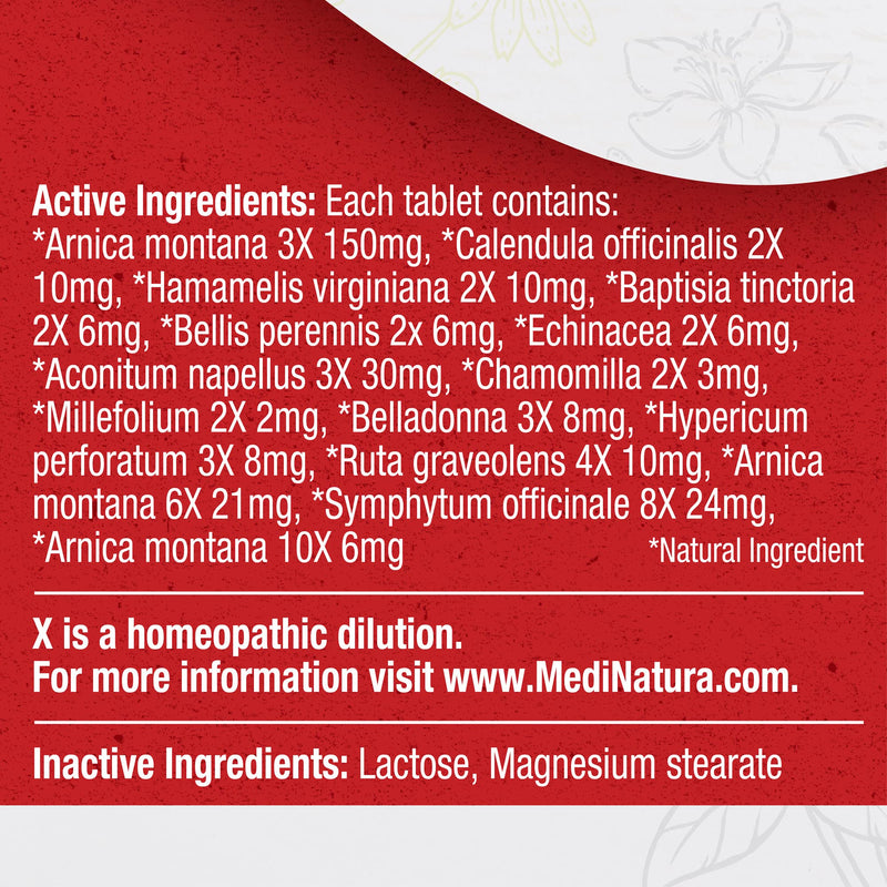 T-Relief Pet Pain Relief Arnica +12 Powerful Natural Medicines Help Reduce Muscle, Joint & Hip Pain, Soreness, Stiffness, Injuries in Dogs & Cats - Vet Approved, Fast-Acting Soother - 90 Tablets - BeesActive Australia