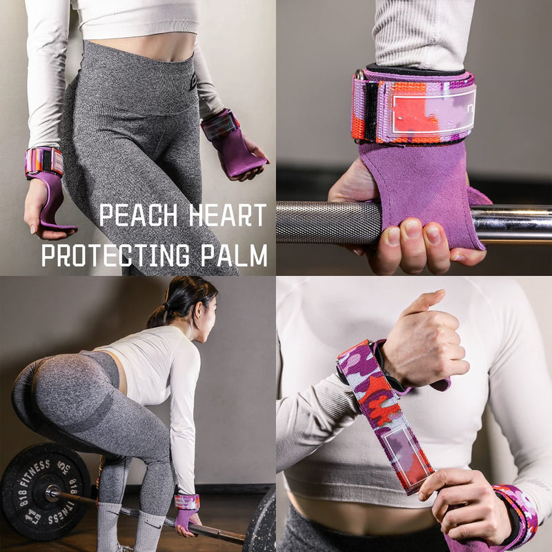 Weight Hook Heavy Weight Lifting Wrist Strap Cattle velvet Skin Material,Gym Power Training, Weightlifting Gloves Weightlifting Grips Hand Grips,For Pulling Heavy, Durable Sweating Without Smell - BeesActive Australia