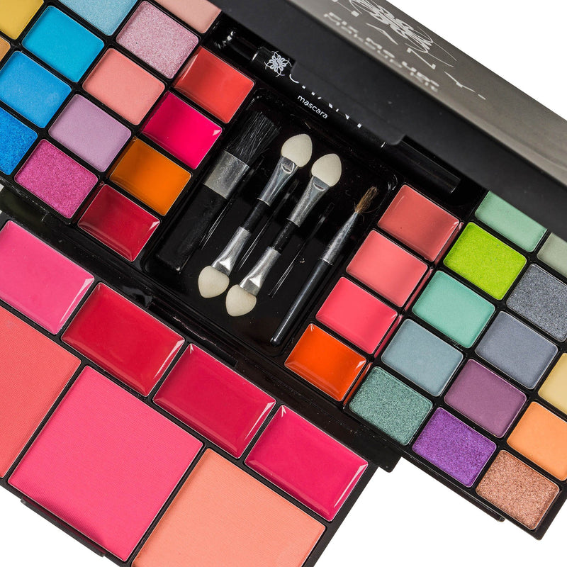 SHANY 'Fix Me Up' Makeup Kit - Eye Shadows, Lip Colors, Blushes, and Applicators - BeesActive Australia