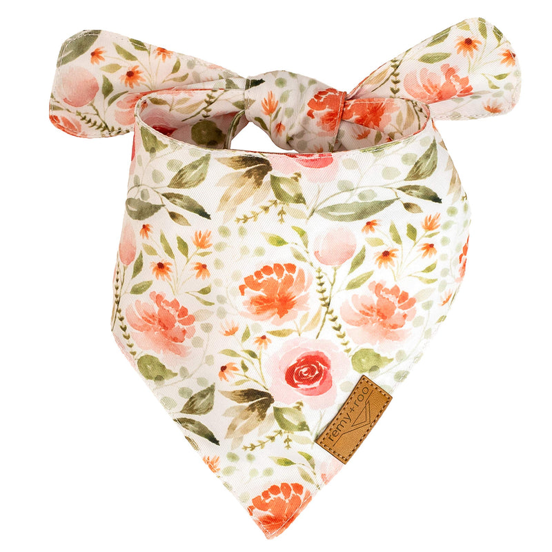 Remy+Roo Dog Bandanas - 4 Pack | Rubi Set | Premium Durable Fabric | Unique Shape | Adjustable Fit | Multiple Sizes Offered Large - BeesActive Australia