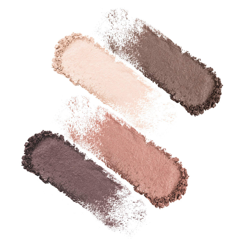 Lune+Aster Weekday Chic Eyeshadow Palette - Four cool, neutral shimmer shades take the guesswork out of how and where to apply - BeesActive Australia