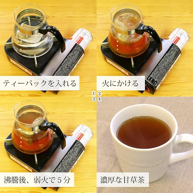 Shizen Kensha Licorice Tea Pack of 30 Licorice Tea Tea Packs - BeesActive Australia