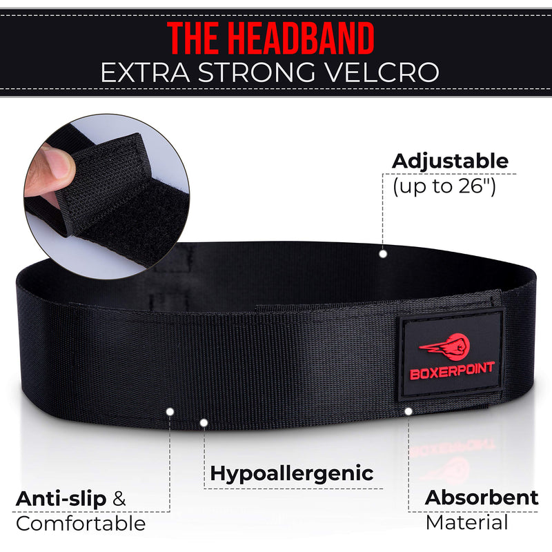 BOXERPOINT Boxing Reflex Ball for Adults and Kids - React Reflex Balls on String with Headband, Carry Bag and Hand Wraps - Improve Hand Eye Coordination, Punching Speed, Fight Reaction 4 Difficulty Level Balls - BeesActive Australia